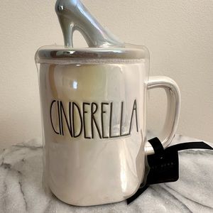 Rae Dunn Iridescent Cinderella slipper‎ mug new